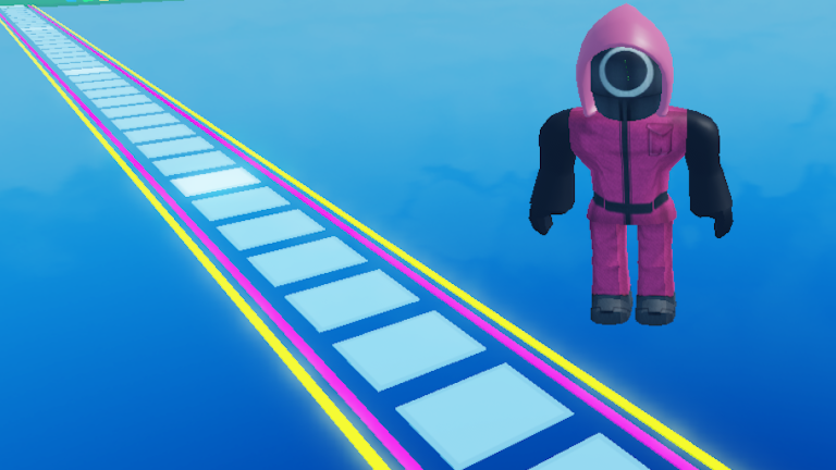 Easy Squid Game Glass Bridge screenshot