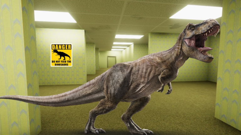 Dinosaurs In The Backrooms 🦖 screenshot