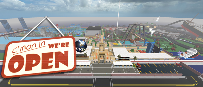 Universal Studios!! (Disaster Themed Rides!) screenshot