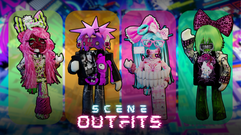 [:3] UPDATE 200+ EMO SCENE OUTFITS 💚🌈 screenshot