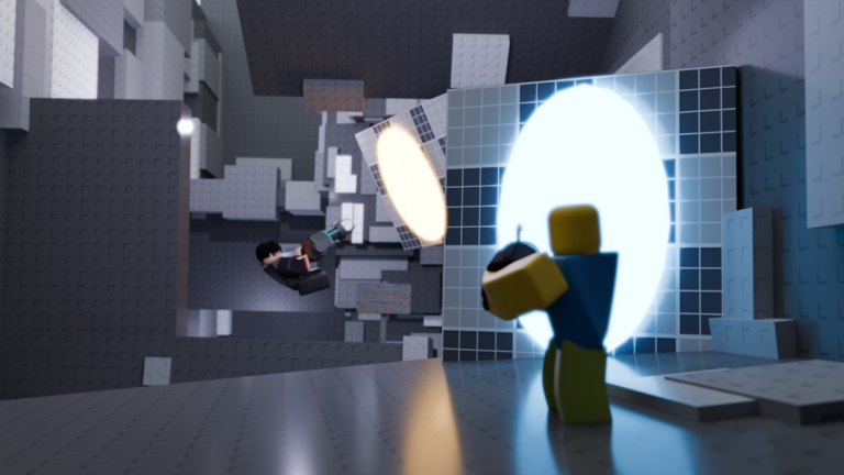 Portals & Physics [2 Player Obby] screenshot