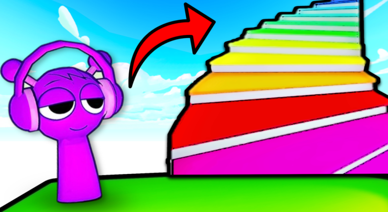 😈Climb Stairs of Sprunki screenshot