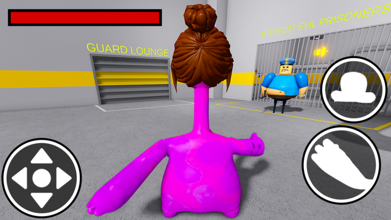 POPPY POLICE FAMILY PRISON RUN ESCAPE! (Obby) screenshot