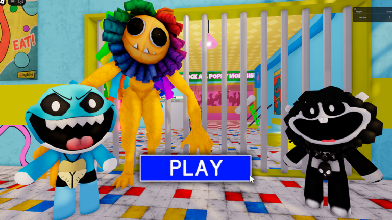 POPPY POLICE FAMILY PRISON RUN ESCAPE! (Obby) screenshot