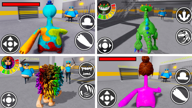 POPPY POLICE FAMILY PRISON RUN ESCAPE! (Obby) screenshot