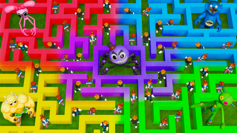 100 Players Color Maze screenshot