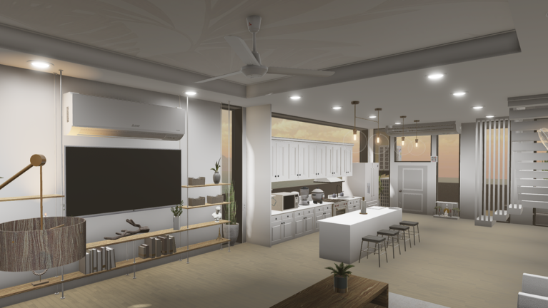 Modern House With Air conditioners V.7 screenshot