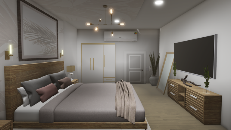 Modern House With Air conditioners V.7 screenshot