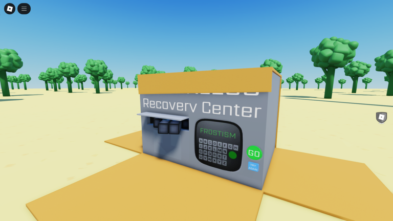 TPOT Player Recovery Center screenshot