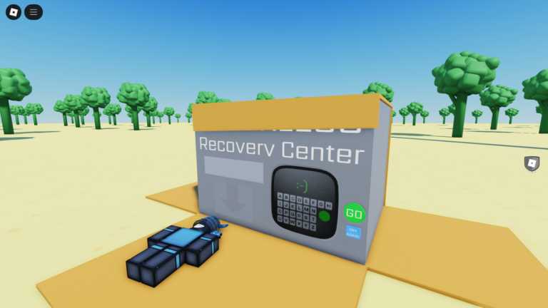 TPOT Player Recovery Center screenshot
