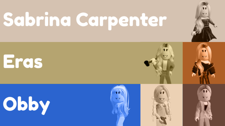 Sabrina Carpenter Eras Obby [260 STAGES] screenshot