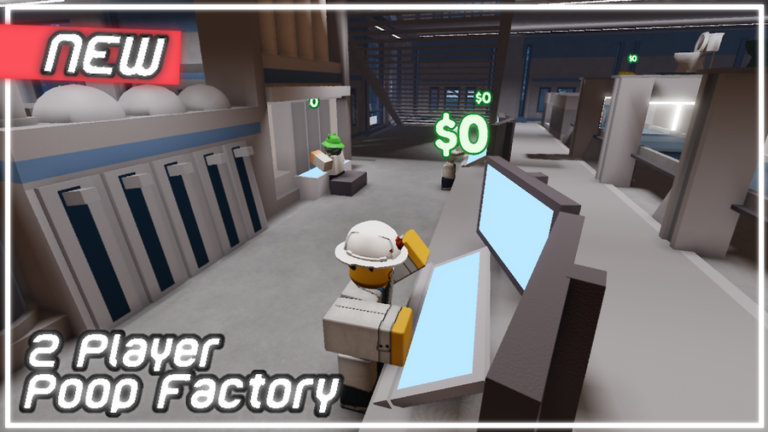 💩 2 Player Poop Factory Tycoon 😂 screenshot