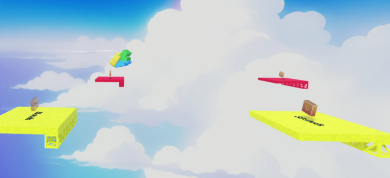 Jumps but increasingly farther screenshot