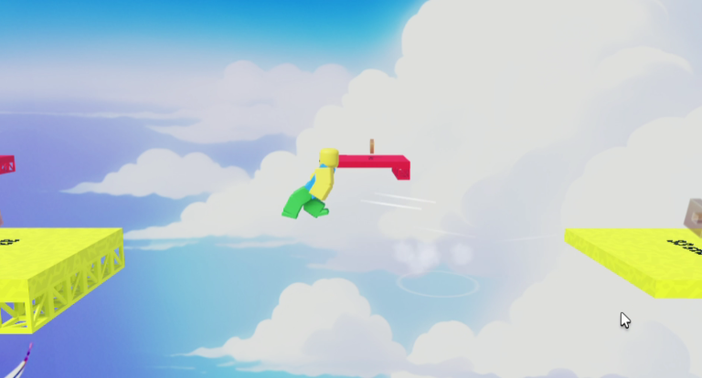 Jumps but increasingly farther screenshot