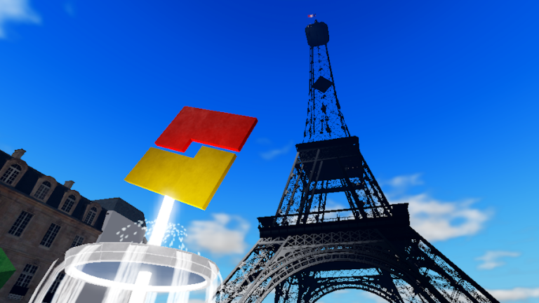 Fly in an airplane to Paris simulator. screenshot