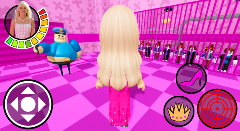 PINK GIRL'S PRISON RUN screenshot