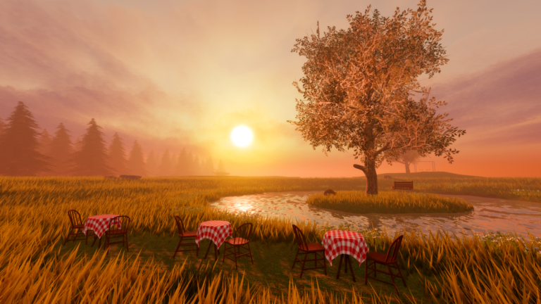 peaceful sunset (cozy) screenshot