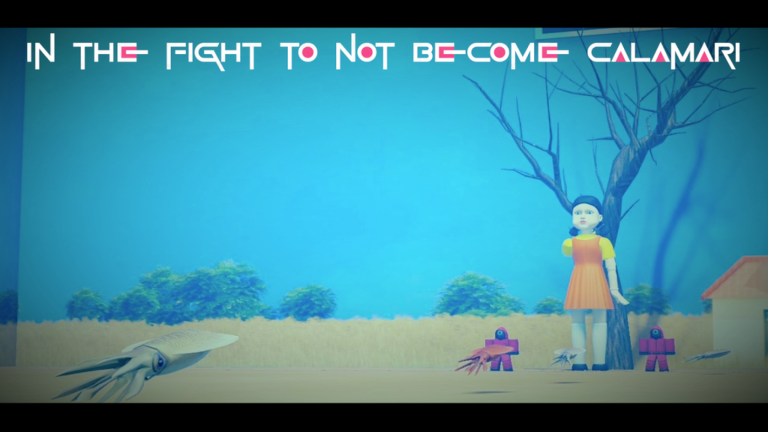 🦑 Squid Game 🦑 (BUT YOU'RE A SQUID!) screenshot