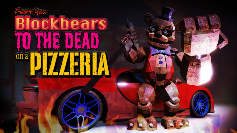 fight you blockbears to the dead on a pizzeria screenshot