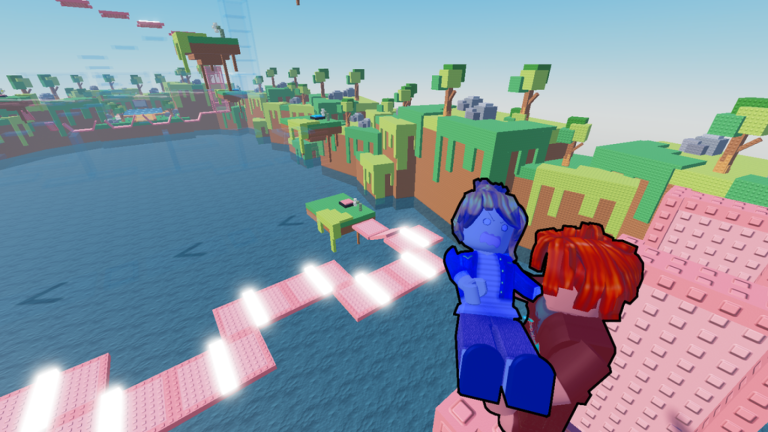 Carry a Friend Tower [2 PLAYER TOWER OBBY] screenshot