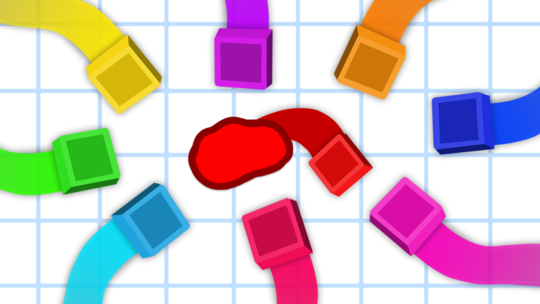  🎨 100 Player Color Fight screenshot