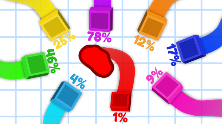  🎨 100 Player Color Fight screenshot