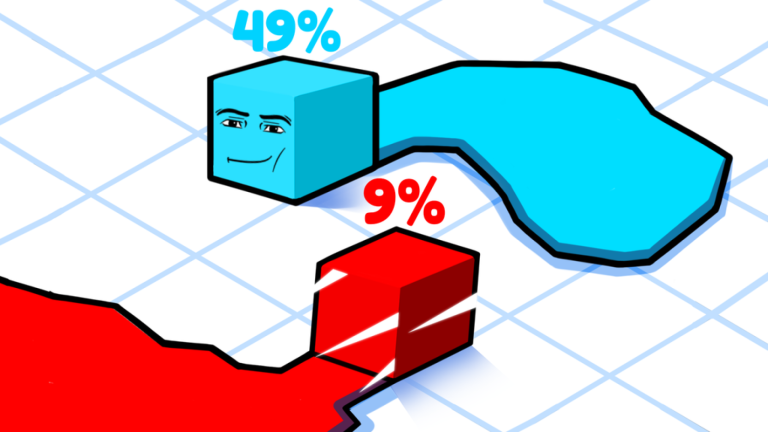  🎨 100 Player Color Fight screenshot