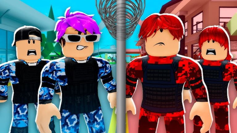 💥Red VS Blue Build Battles! screenshot