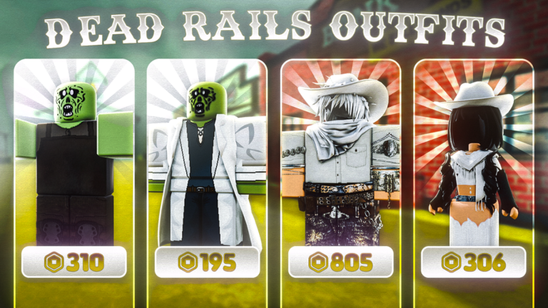[100 New Outfits!] Dead Rails Outfits screenshot