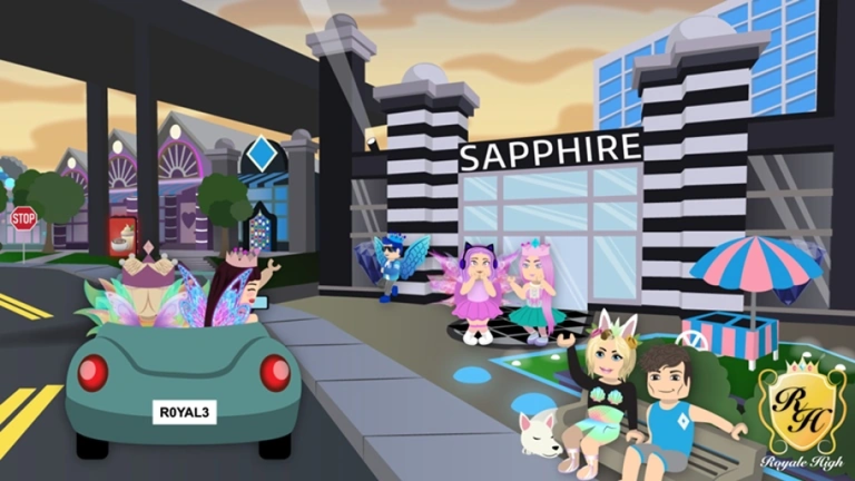 Old Royale High Infinite Fountain [💘]  screenshot