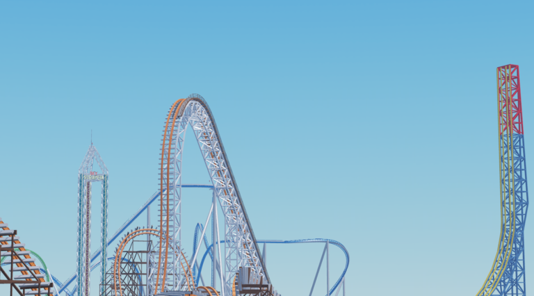 [NEW COASTERS] Six Flags Coaster Kingdom screenshot