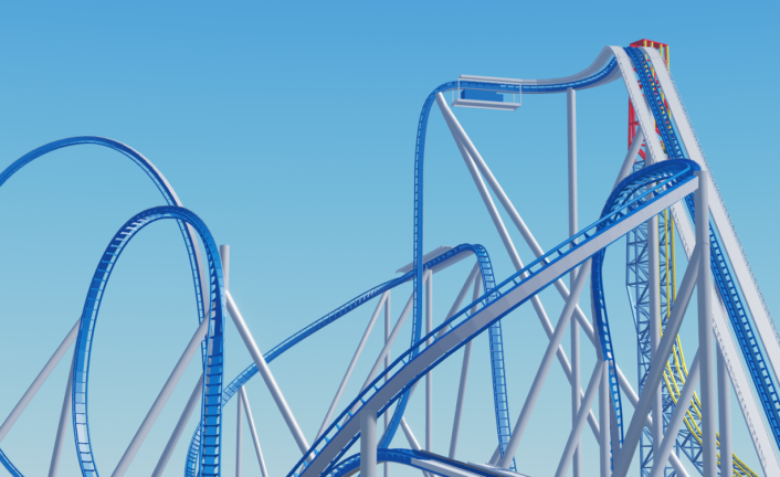 [NEW COASTERS] Six Flags Coaster Kingdom screenshot