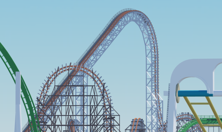 [NEW COASTERS] Six Flags Coaster Kingdom screenshot