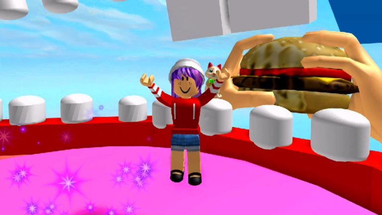 ESCAPE GIANT FAT GUY OBBY! screenshot