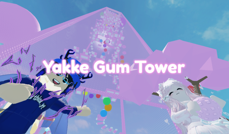 🍬 Yakke Gum Tower 🍬 screenshot