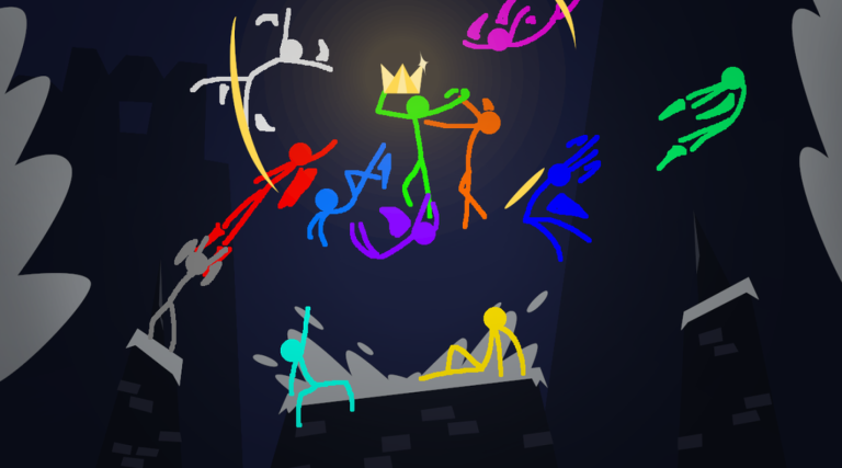 Stick Fight: Roblox Edition 12 Player Mode screenshot
