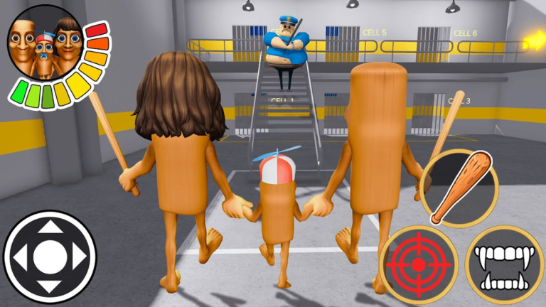 TUNG TUNG SAHUR FAMILY PRISON RUN! (Obby) screenshot