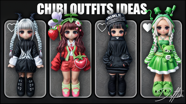 Chibi Girl Outfits screenshot