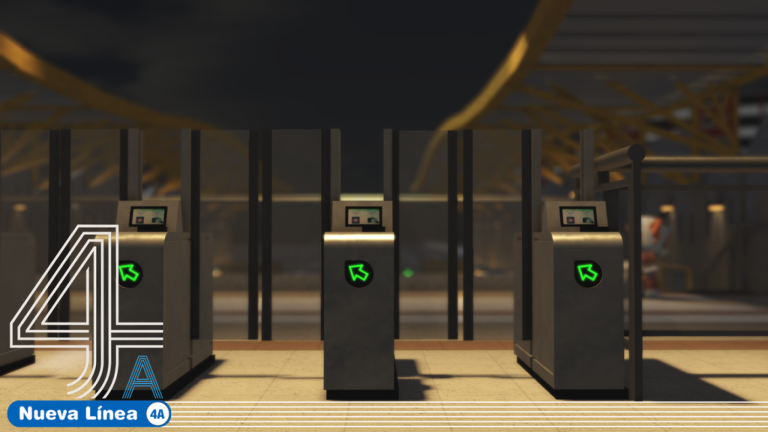 New Santiago Metro Line 4A - ROBLOX screenshot
