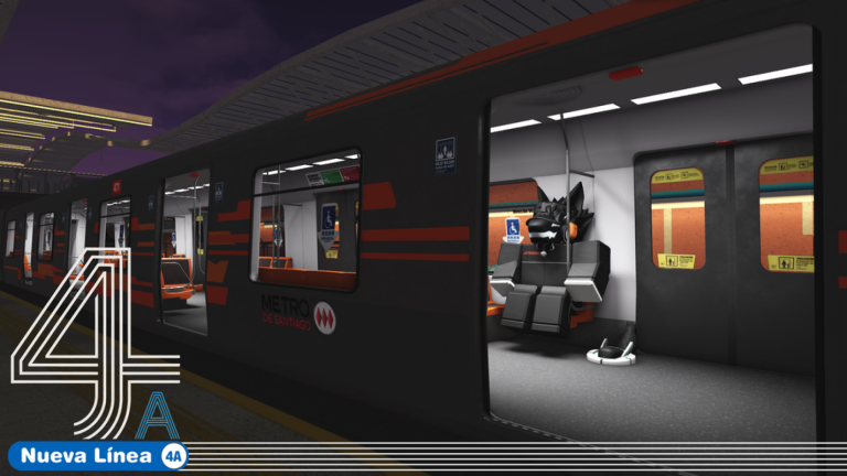New Santiago Metro Line 4A - ROBLOX screenshot