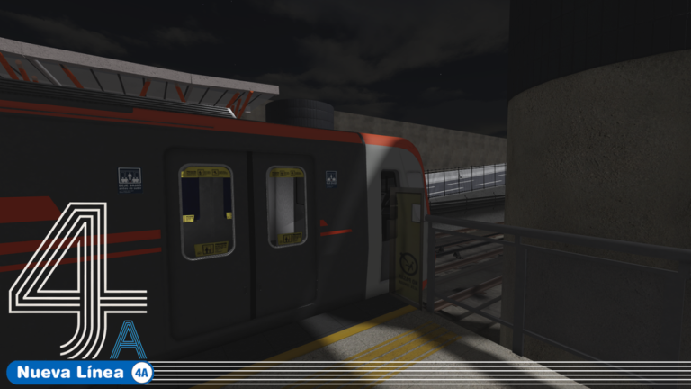 New Santiago Metro Line 4A - ROBLOX screenshot