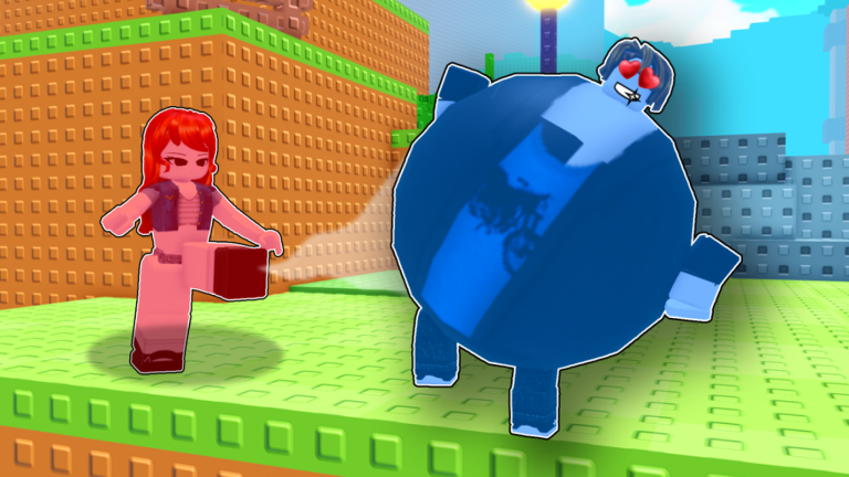 Kick The Fatty Friend [2 Player Obby] screenshot
