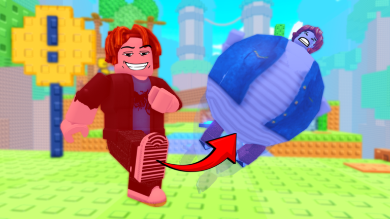 Kick The Fatty Friend [2 Player Obby] screenshot