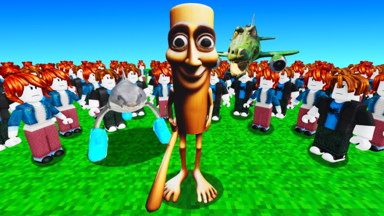 100 Players VS Italian Brainrot screenshot