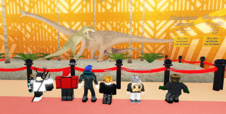 The Dinosaur World Mobile Museum. screenshot