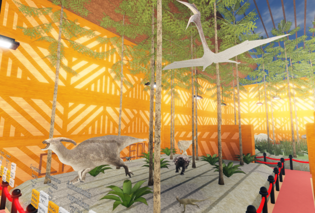 The Dinosaur World Mobile Museum. screenshot