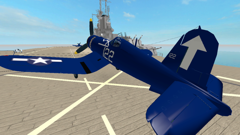 USS Bunker Hill with Corsairs screenshot