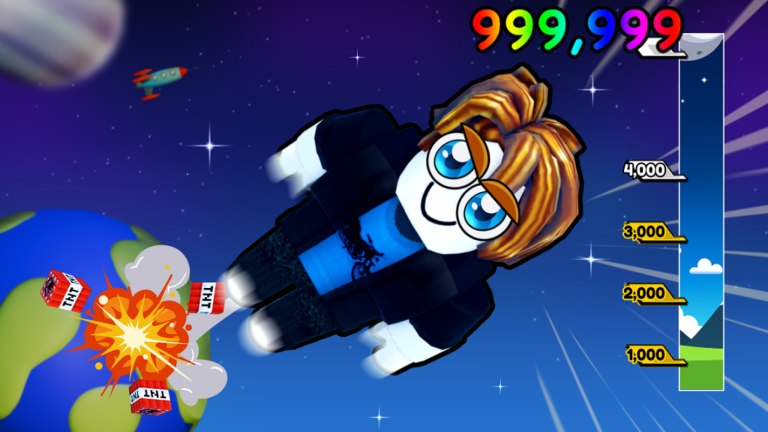 [👍100 LIKES👍] Blast to Space Simulator🧨🎆 screenshot