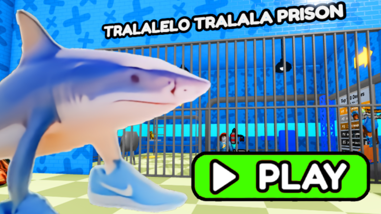 🦈 TRALALELO TRALALA'S PRISON RUN OBBY screenshot