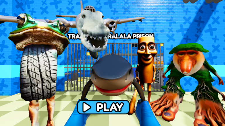 🦈 TRALALELO TRALALA'S PRISON RUN OBBY screenshot